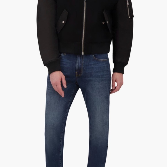 Hudson Jeans Black Bomber Jacket - Picture 9 of 9